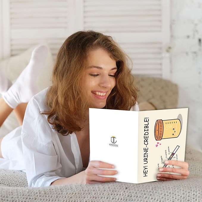 OJsensai Funny Thank You Card for Nurse Doctor, Nurse Preceptor Gifts, Healthcare Worker Appreciation Card, Urology Gifts