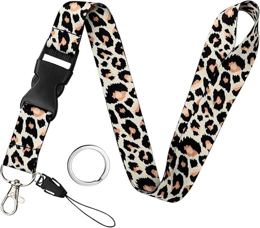 Yiflin Cute Neck Lanyard for Keys, Keychain, Wallet, ID Card Holder, with Quick Release Buckle