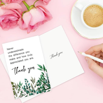 Employee Thank You Card, Appreciation Card for Coworker Boss Staff, Never Underestimate The Different You Make...