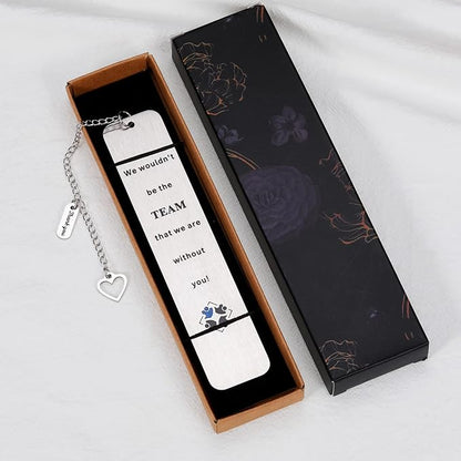 Team Appreciation Gifts for Women Men Boss Day Gift for Boss Lady Leader Mentor Christmas Present for Manager Supervisor PM Office Coworkers Birthday Gift for Colleague Going Away Retirement Bookmark