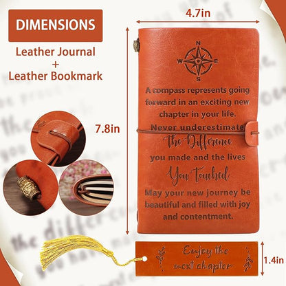 Retirement Gifts for Women Men, Leaving Gifts, Farewell Gifts, Going Away Gifts, New Job Gifts, Office Gifts, Goodbye Gifts for Best Friends Colleague Boss, Journal Notebook