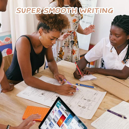 Snarky Funny Office Pens,12 Pcs Negative Sarcastic Hilarious Quotes Work Ballpoint Pens with Stylus Tip for Colleague Co-workers Gift Black Ink (Style 1, 12)