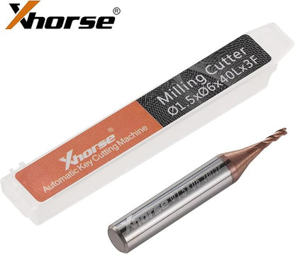 Xhorse Original 1.5mm Milling Cutter for Condor XC-Mini Plus/Plus II/XC-002 and Dolphin XP005/XP005L/XP007 Key Cutting Machine(1.5mm)