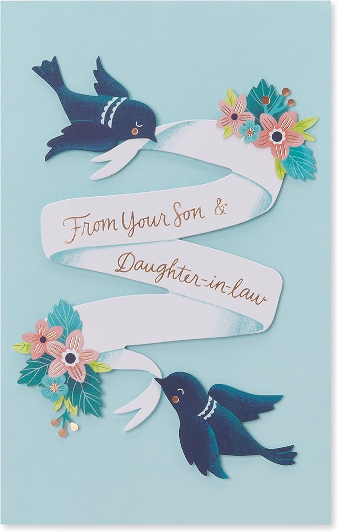 American Greetings Mothers Day Card from Son and Daughter-In-Law (People We Care About)