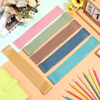 Berlune 24 Pcs Classroom Chair Bands Fidget Chairs and Desks Bands ADHD Autism Tools Bounce Flexible Seating for Classroom(Earth Tones,1 mm)