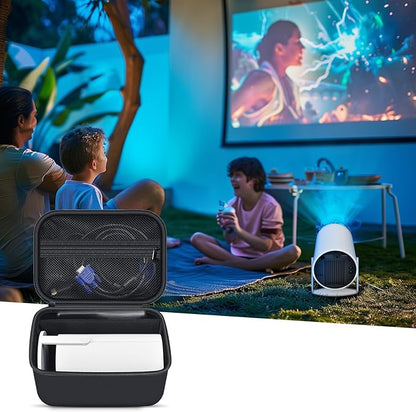 Mini Projector Case Compatible with Magcubic for Alwtniet for Limimart for Aubor for HIPPUS Portable Projector 4K 1080P Support, Storage Holder Organizer for Smart Projector, Accessories (Box Only)