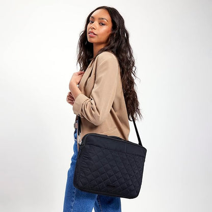 Vera Bradley Women's Performance Twill Laptop Crossbody Workstation