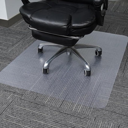 Office Chair Mat for Carpet with Studs, Desk Chair Mat for Carpeted Floor,Floor Mat for Carpet Office Chair,Plastic Carpet Chair Mat Floor Protector (36"x48"-Rectangle)