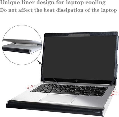 Alapmk Protective Case Cover for 13.3" HP EliteBook x360 1030 G3/HP EliteBook x360 1030 G4/HP ProBook 430 G8/HP ProBook 635 Aero G7 Laptop[Warning:Not fit HP EliteBook x360 1030 G2 G7],Black