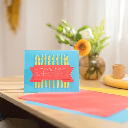 Cricut® Value Cardstock, Bright Bows Sampler - 8.5 in x 11 in (80 ct)