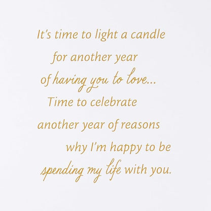 Hallmark Birthday Card for Husband, Wife, Boyfriend, Girlfriend (My Love)