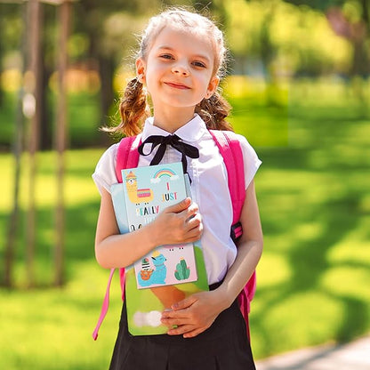 I Just Really Like Llamas Sticky Notes Set, 550 Sheets, Cute Cartoon Alpaca Self-Stick Notes Pads Animal Divider Tabs Bundle Writing Memo Pads Back to School Office Supplies Small Gift