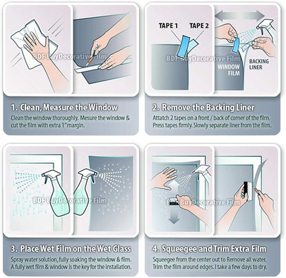 BDF NSN70 Window Film Transparent High Heat Rejection & UV Cut (Very Light) - 48in X 14ft