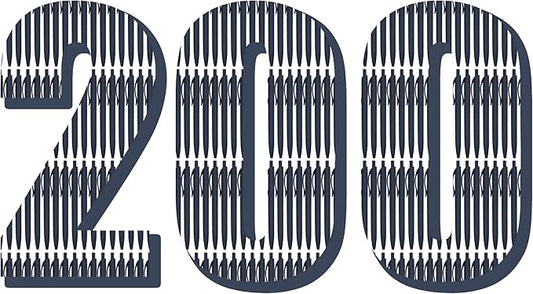 deegtran Pens Bulk, 200 Pack No Bleed Blue Barrel Click Pens, Wholesale Retractable Ballpoint Pens, Pens Medium Point, Smooth Ink Pens, 1.0MM Black Ink