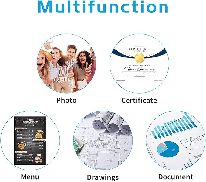 RyhamPaper Thermal Laminating Pouches, Laminating Sheets 9 x 11.5 Inches Letter Size 3 mil, 100 Pack Laminator Sheets for Sealed Document, Cards, Clear Laminated Finish, Round Corner, Waterproof