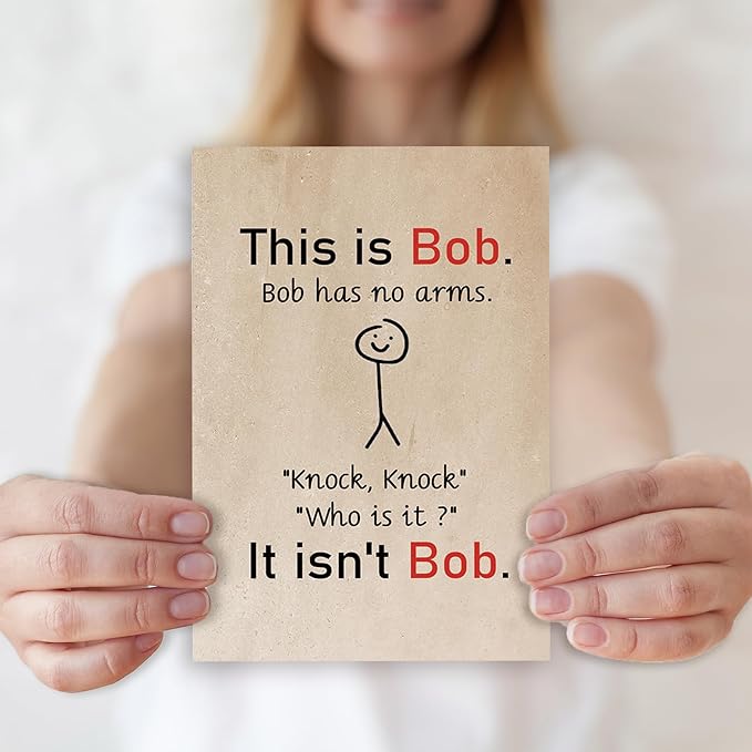 Funny Birthday Card for Men Women, Hilarious Birthday Gifts for Family Friends Coworkers, Cheeky Bday card for Him Her, Black Humor Birthday Card, Humorous Office Greeting Card