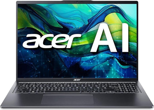 Acer Swift Go 16 Intel Evo Edition Laptop | 16" 1920 x 1200 Touch Display | Unlock AI Experiences | Intel Core Ultra 9 Processor 185H | Intel ARC | 16GB LPDDR5X | 1TB SSD | Wi-Fi 7 | SFG16-72T-95Z6