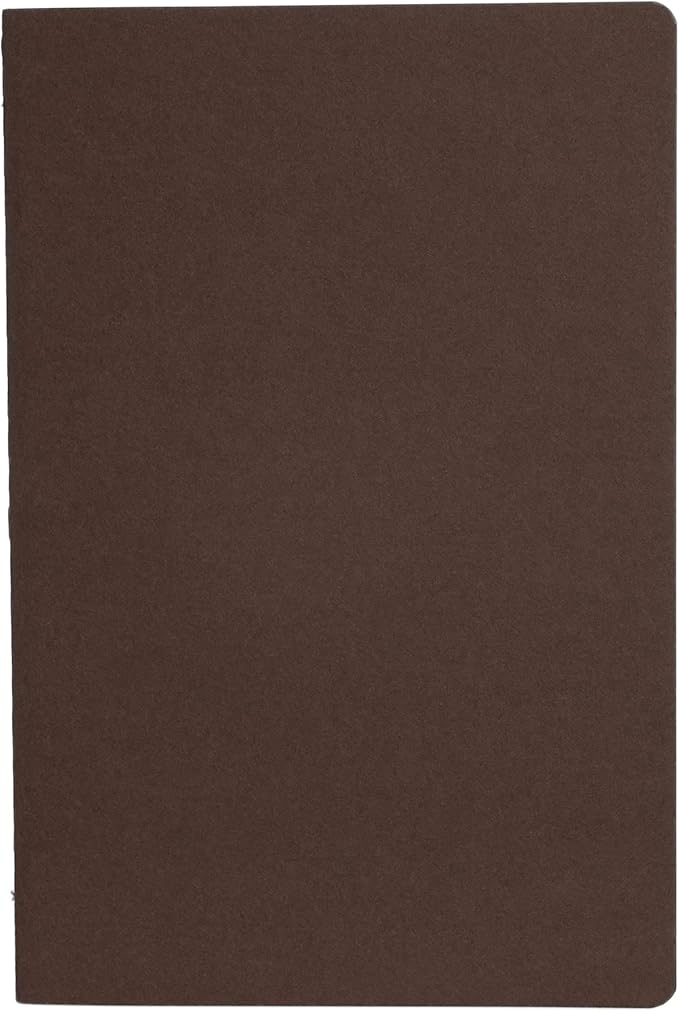 Simply Genius A5 Notebooks for Work, Travel, Business, School & More - College Ruled Notebook - Softcover Journals for Women & Men - Lined Note Books with 92 pages, 5.5" x 8.3" (Brown, 30 pack)