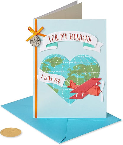 Papyrus Birthday Card for Husband (Partner in Life)