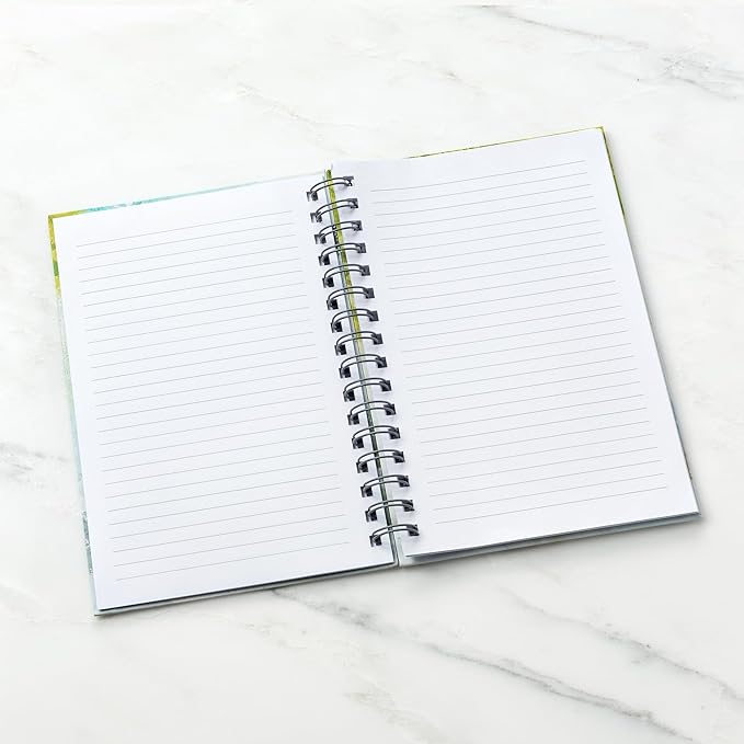 Willow Tree Butterfly Notebook, Lined, Spiral-bound, Hard-Cover Booklet to keep lists, thoughts, To-Dos and Reflections, Features Beautiful Image of Butterfly Carved Sculpture