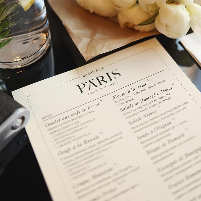 100 Sheets Cream Cardstock 8.5 x 11 Off White Card Stock,Goefun 65lb Ivory Paper Printer Paper for Cards Making, Office Printing, Wedding