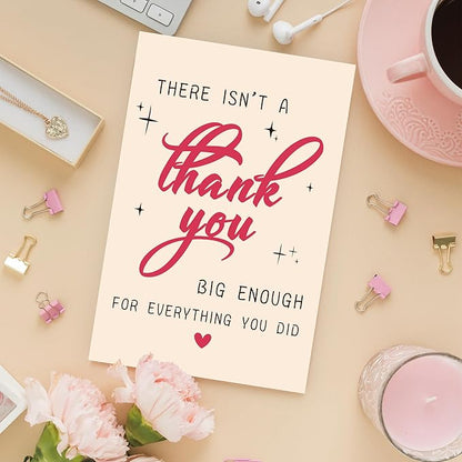 Funny Thank You Card, Thank You Cards Gifts for Men Women for Men Women Teacher Boss, Happy Appreciation Card for Him Her