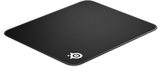 SteelSeries QcK Gaming Mouse Pad - Medium Stitched Edge Cloth - Extra Durable - Optimized For Gaming Sensors - Black