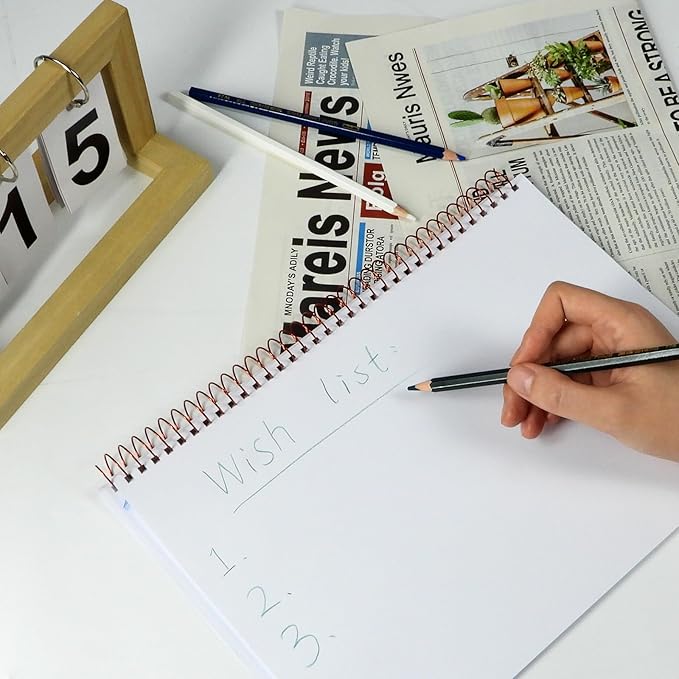 Rayson 15.9mm Spiral Metal Coil for Binding, 4:1 Pitch, 48-Loops, 5/8" Metal Coils Binding 140 Sheets Capacity, Multicolor & Pack of 100