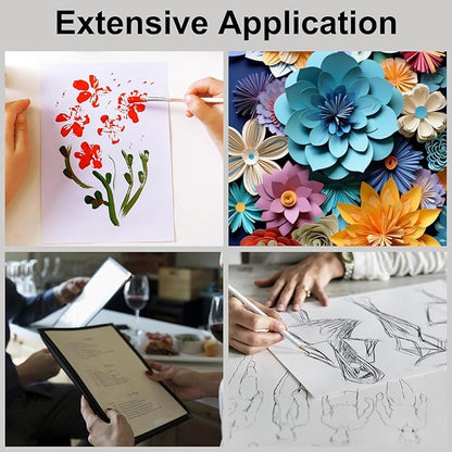 White Cardstock 8.5" x 11 "，30 Sheets Cardstock Paper 85 lb/230 gsm,Bright White Card Stock for Printer,Drawing,Gift tags,Invitations, Cards etc