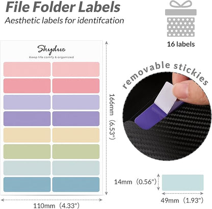 SKYDUE Accordion File Organizer, Expanding File Folder with 7 Pockets,Portable Receipt Paper Bill Document Organizer,Letter/A4 Size Filing Folder School Office Supplies,Black