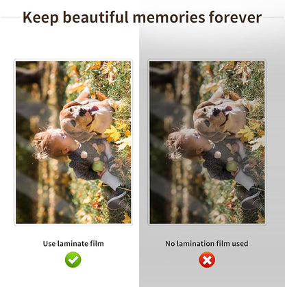 Index Card Laminating Pouches 3x5 File Card Laminating Pouches Lamination Pouches Recipe Card Laminating Pouches for Work Permits Pass Cards Student ID Cards (500, 3mil)