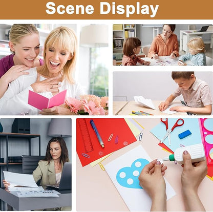 28 Sheets Dark Green Cardstock 8.5 x 11 Crafts Paper, 92lb Thick Christmas Green Card Stock Printer Paper for DIY Cards, Invitations, Thank You Cards, Birthday, Menus