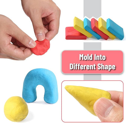 Mr. Pen- Art Eraser Set, 19 pcs, Colorful Kneaded Erasers for Artists with 1 Sharpener, Kneadable Erasers, Moldable Eraser, Art Erasers for Drawing, Artist Eraser, Drawing Erasers, Art Gum Eraser