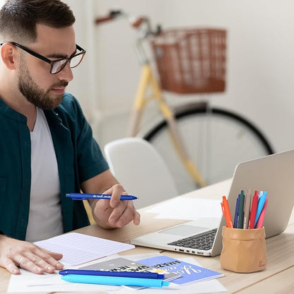 Funrous 32 Pcs Motivational Quote Pens Inspirational Notepads Mini Journal with Ballpoint Pen Small Notebooks Gift Set for Men Women Coworkers, Adult Party Favors Prizes Gift Bulk(Vibrant)