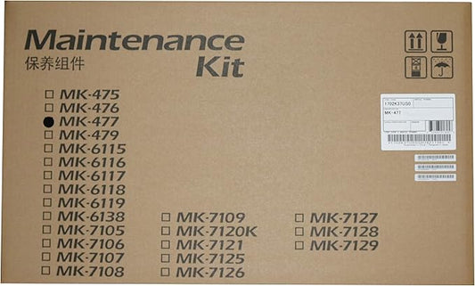 Kyocera 1702K37US0 Model MK-477 Maintenance Kit For use with Kyocera/Copystar CS-255, CS-305, FS-6525MFP, FS-6530MFP, TASKalfa 255 and 305 Multifunctional Printers