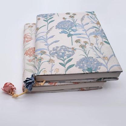 BLBMH Dandelions Book Covers for Paperbacks Book Cover Fit for 5.5x8.2 inch Adjustable Book Sleeve Cover for A5 Books Softcover Protector for Notebook - Pink