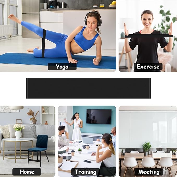 12 Pack Chair Bands for Kids with Fidgety Feet, ADHD Tools for Kids, ROOKEA Sensory Room Must Haves for Adhd Kids Fidget Chair Bands Autism Classroom Must Haves ADHD Tools for Classroom Home Chairs