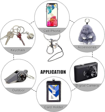 Yiflin Cute Neck Lanyard for Keys, Wallet, Id Card Holder, Cool Keychain Lanyard for Women, Men, Teacher