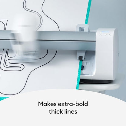 Cricut Permanent Markers 2.5 mm, Black/Blue/Red/Green (6 ct) - Compatible with Cricut Venture