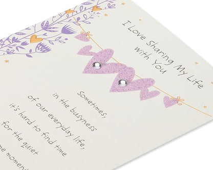 American Greetings Romantic Birthday Card (You-And-Me Moments)