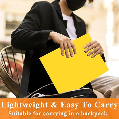 25Pcs Yollow Folders with Pockets -2 Pocket Folders,Pocket Folders for Documents,Cute Paper Folders for Filing Cabinet,School,Office,Resume Portfolio