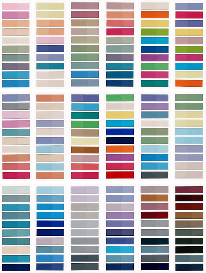 3600pcs Books Tabs for Annotating Books, Clear Sticky Notes, Morandi Sticky Tabs for Books annotating, Page Markers, Multi-Colored Writable and Repositionable Annotation Supplies