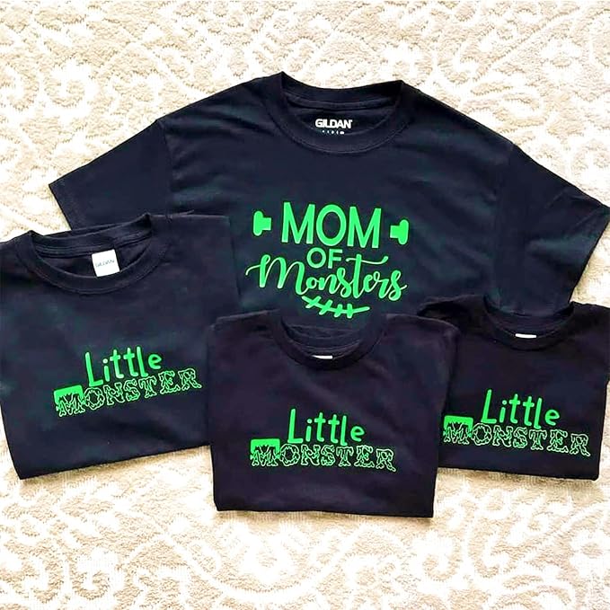 VINYL FROG Heat Transfer Vinyl Roll HTV Vinyl - 12"x5ft Neon Green Iron on Vinyl for T-Shirts, Heat Press Vinyl for DIY Craft Designs (Neon Green)