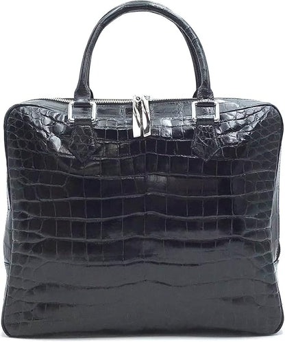 Masami Handmade Genuine Crocodile Leather Business Bag, Briefcase, Japanese brand, Leather bag