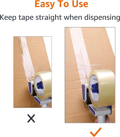 Amazon Basics Packaging Tape Dispenser Gun for 1.88-Inch Wide Packing Tape/3-Inch Inner Paper Core