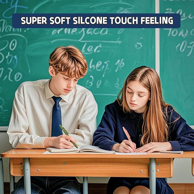 UIXJODO 12 Pcs Gel Pens 0.5mm Quick Dry Black Ink Pens Fine Point Smooth Writing Pens, Cute Office and School Supplies Gifts for Women Teacher Students (12 Pcs Morandi and Vintage Gold)