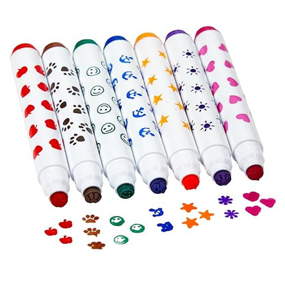 Colorations STAMPBUCK Colorations Washable Marker Stamper Bucket (Pack of 44)
