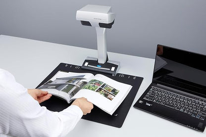 ScanSnap SV600 Overhead Book and Document Scanner, Black