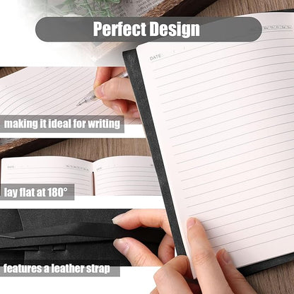 Leather Journal Notebook，260 Pages 5x7 Inches Leather Bound Journal, Vintage Notebook, Personal Journal