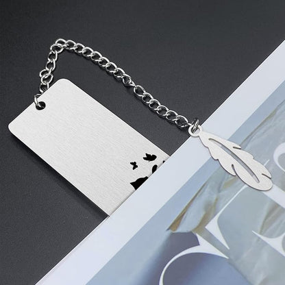 Paw Cat Footprints Cat Book Markers Bookmark,Cat Book Markers for Women Funny Bookmarks for Students Teachers School Home Office Supplies,Cat Lover Girl Friends Sister Female Gifts JCH9